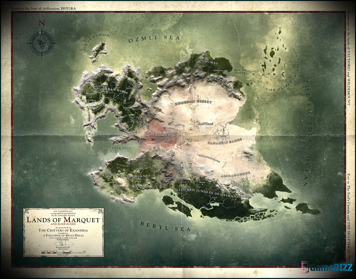 Final Fantasy 16 Map Text wurde übersetzt, enthüllt mehr über Valisthea