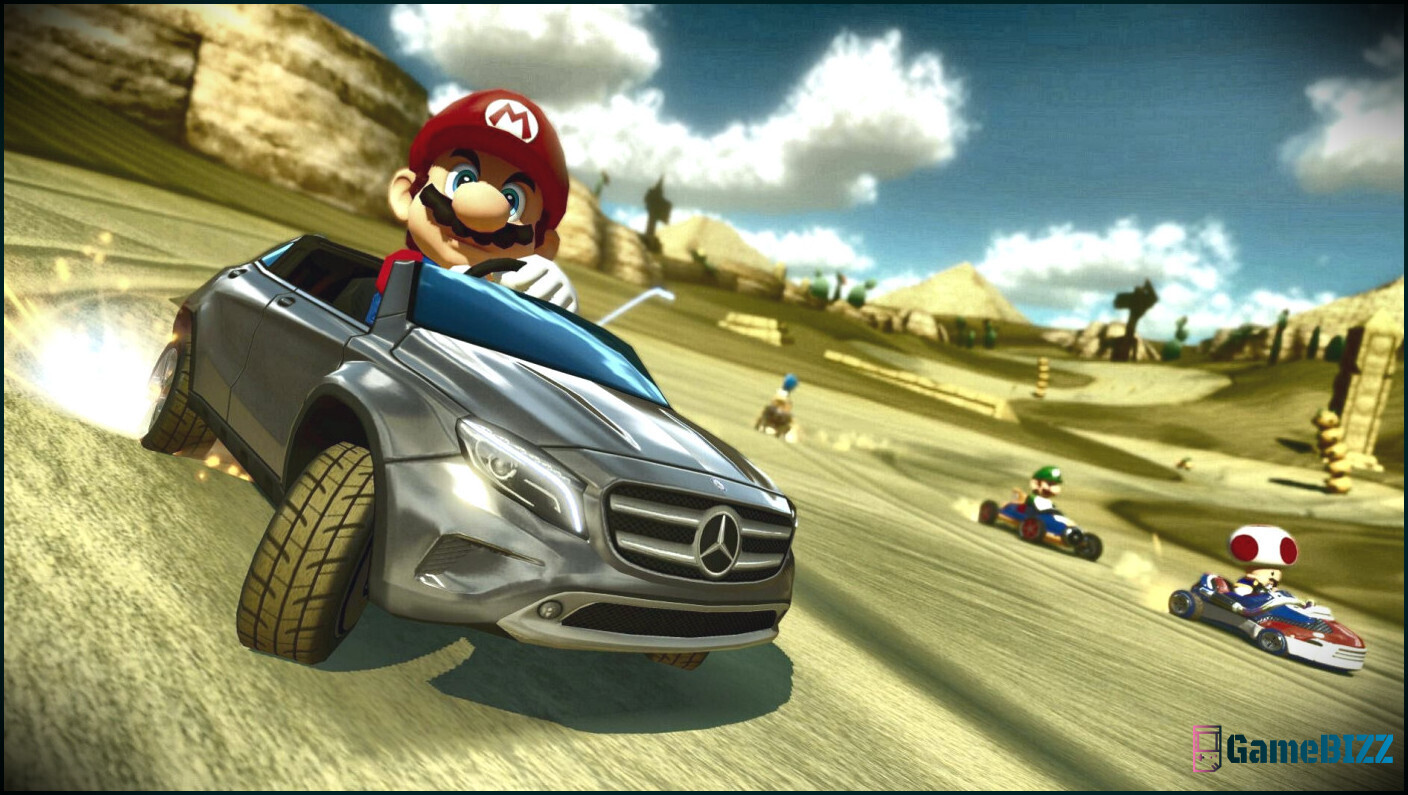 Können wir endlich über den Mercedes in Mario Kart 8 sprechen?