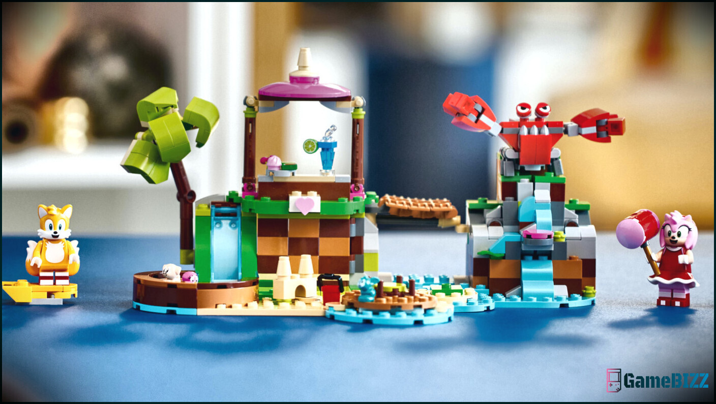 Sonic-Lego-Sets kommen im August, darunter Tails' Werkstatt und Amys Insel