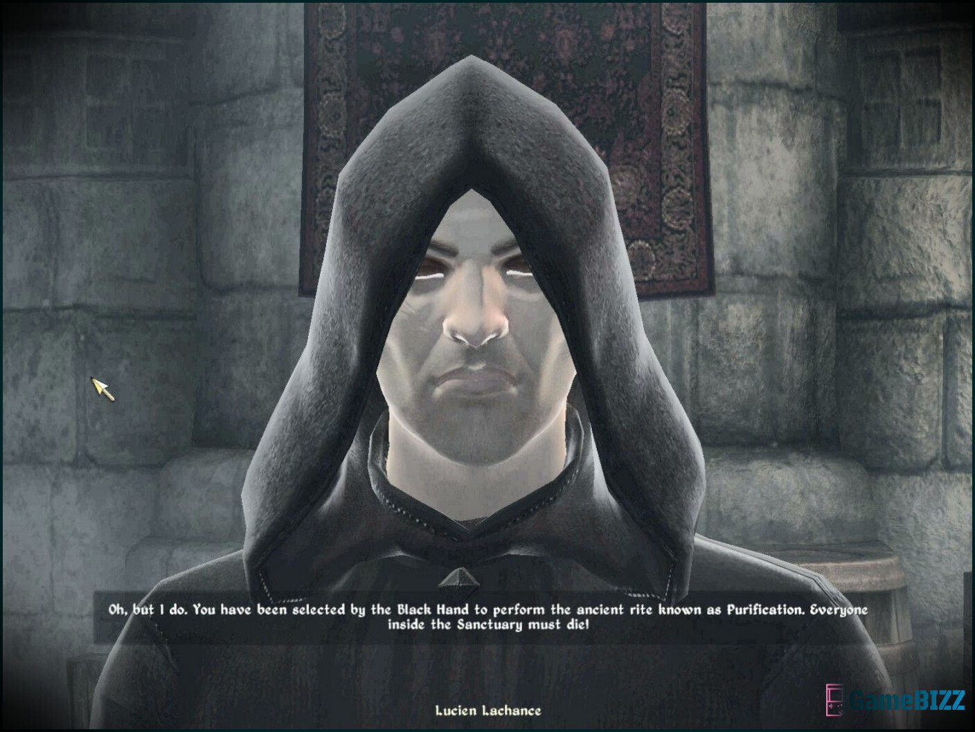 Oblivion's Whodunit Quest ist die dunkle Bruderschaft von ihrer besten Seite