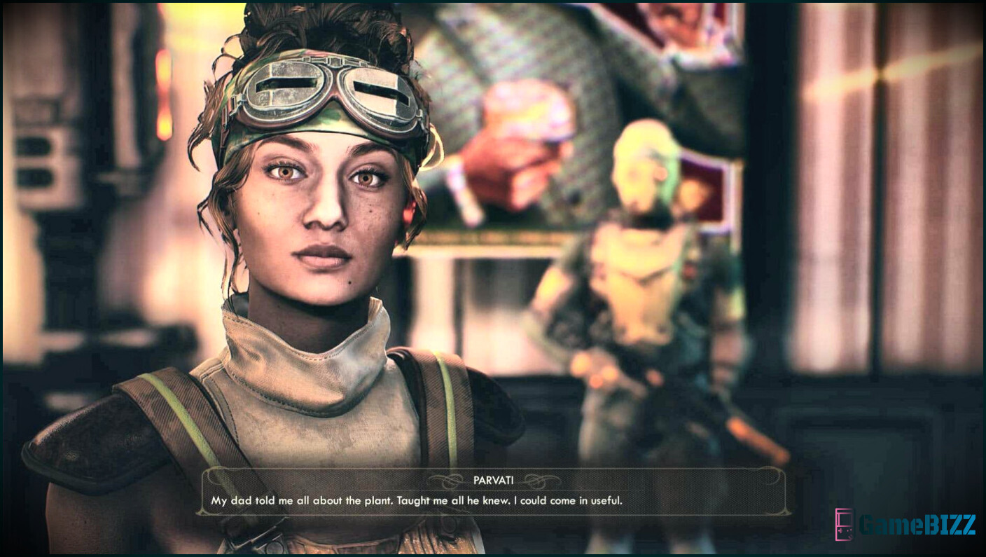 Parvati von The Outer Worlds ist einer der wichtigsten Charaktere des Spiels