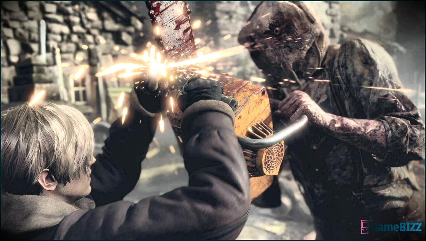 Resident Evil 4 Fans haben herausgefunden, wie Leon die Pistol Jam-Szene überlebt hat
