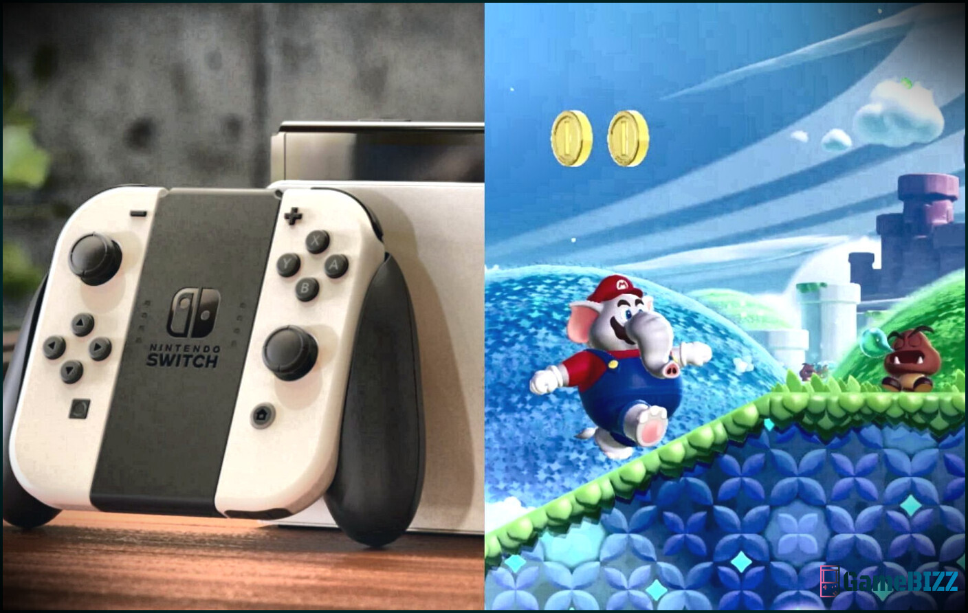 Nintendo enthüllt eine enttäuschend einfache Mario Bros. Wonder OLED Switch