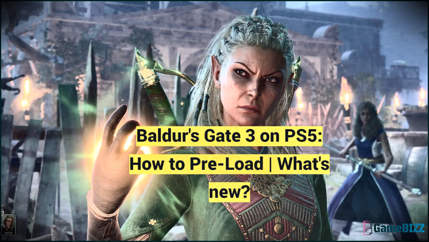 Baldur's Gate 3 startet auf PS5 mit HDR-Grafikfehler