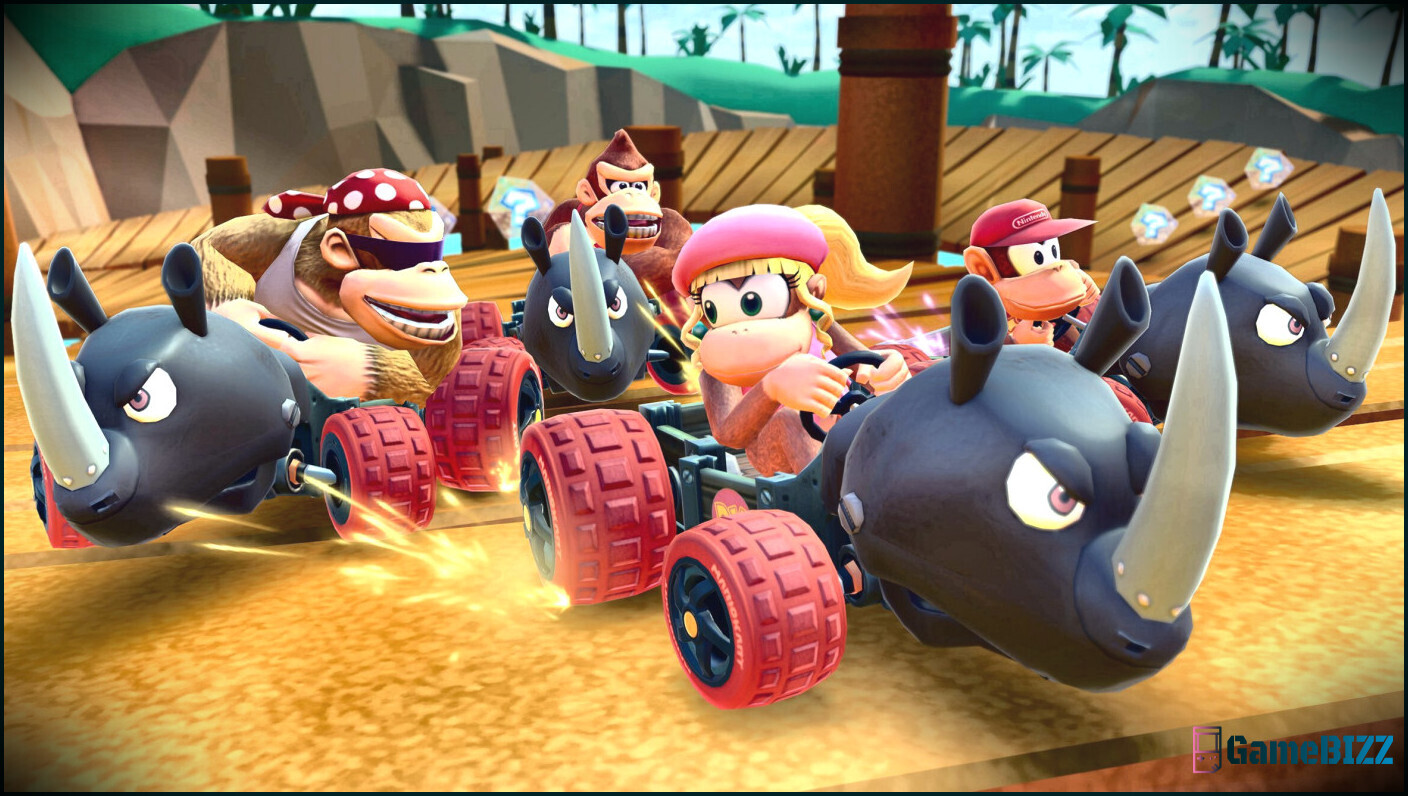 Diddy Kong und Funky Kong kommen endlich zu Mario Kart 8