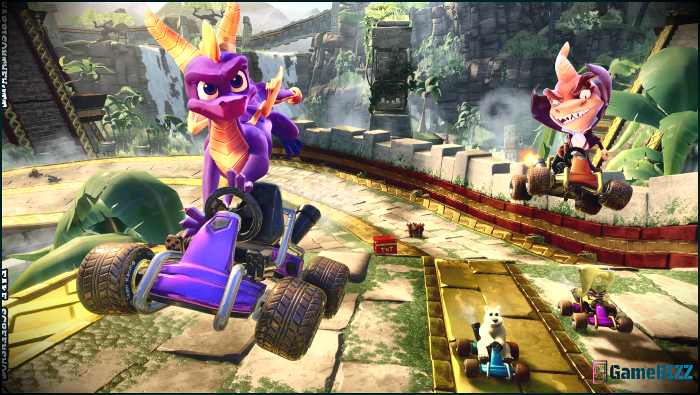 Ein unveröffentlichtes Crash Vs Spyro Racing Game wurde gefunden