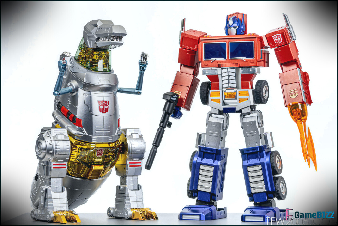 Transformers' gigantischer, sich automatisch verwandelnder Grimlock Robosen-Roboter kann jetzt vorbestellt werden