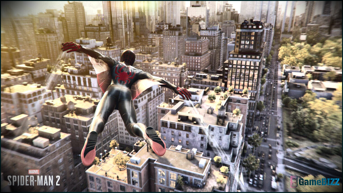 Die Netzflügel von Spider-Man 2 sind zu viel des Guten