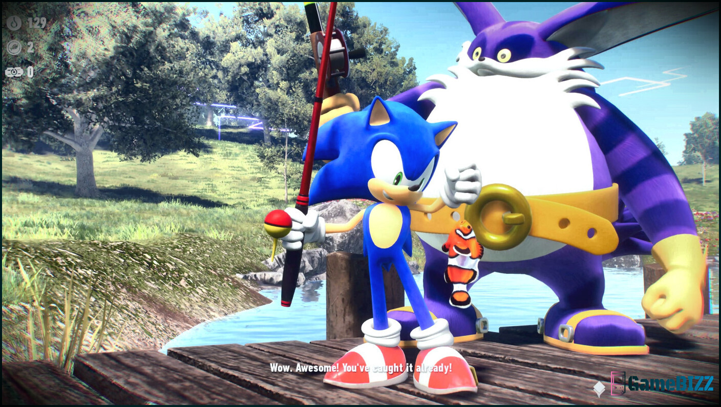 Sonic Frontiers Update deckt auf, dass Big The Cat nie wirklich da war