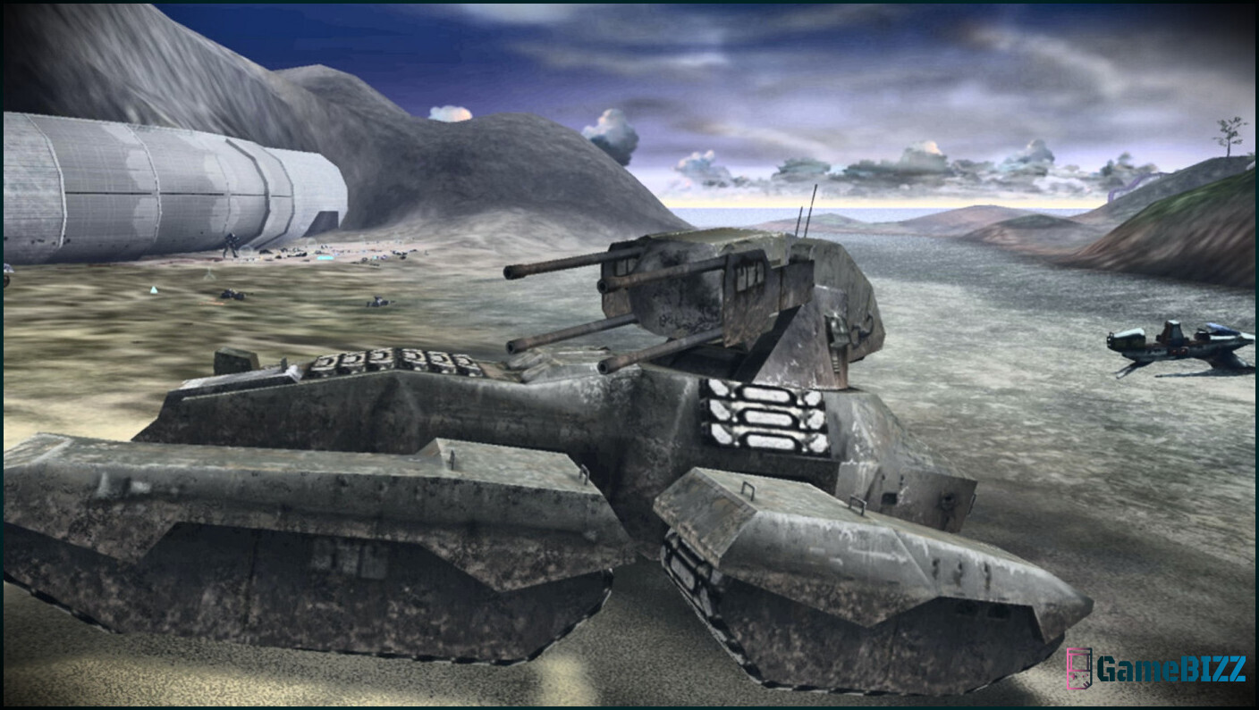 Starfield-Spieler stellt den legendären Halo-Skorpion-Panzer nach