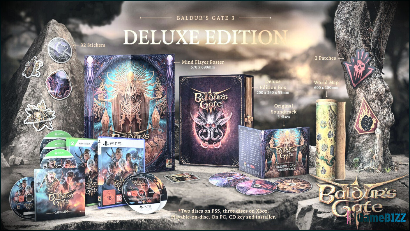 Baldur's Gate 3 bekommt eine physische Deluxe Edition, Vorbestellungen ab sofort möglich