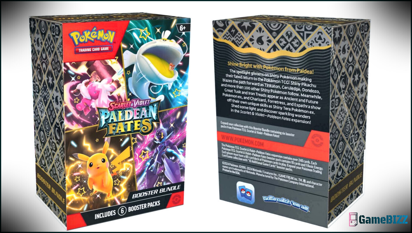 Pokemon Paldean Fates Booster-Pakete, Mini-Dosen und mehr bei GameStop erhältlich