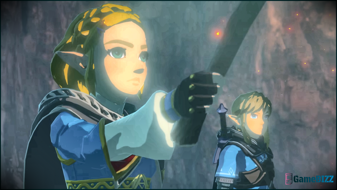 Es liegt an der Vorstellungskraft des Spielers, ob Link und Zelda zusammen sind