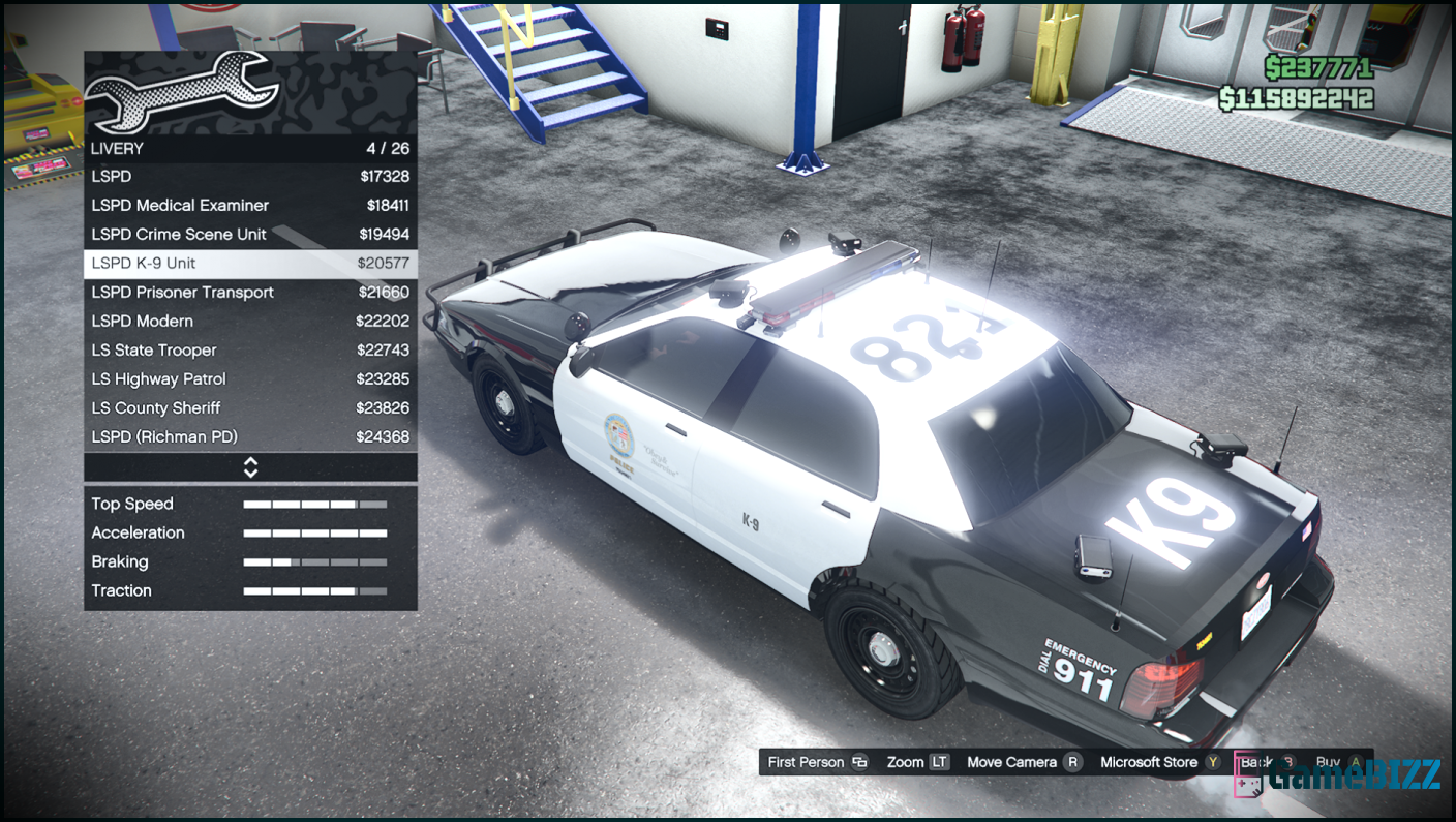 GTA Online hat nach 10 Jahren endlich Polizeifahrzeuge zum Kauf verfügbar gemacht