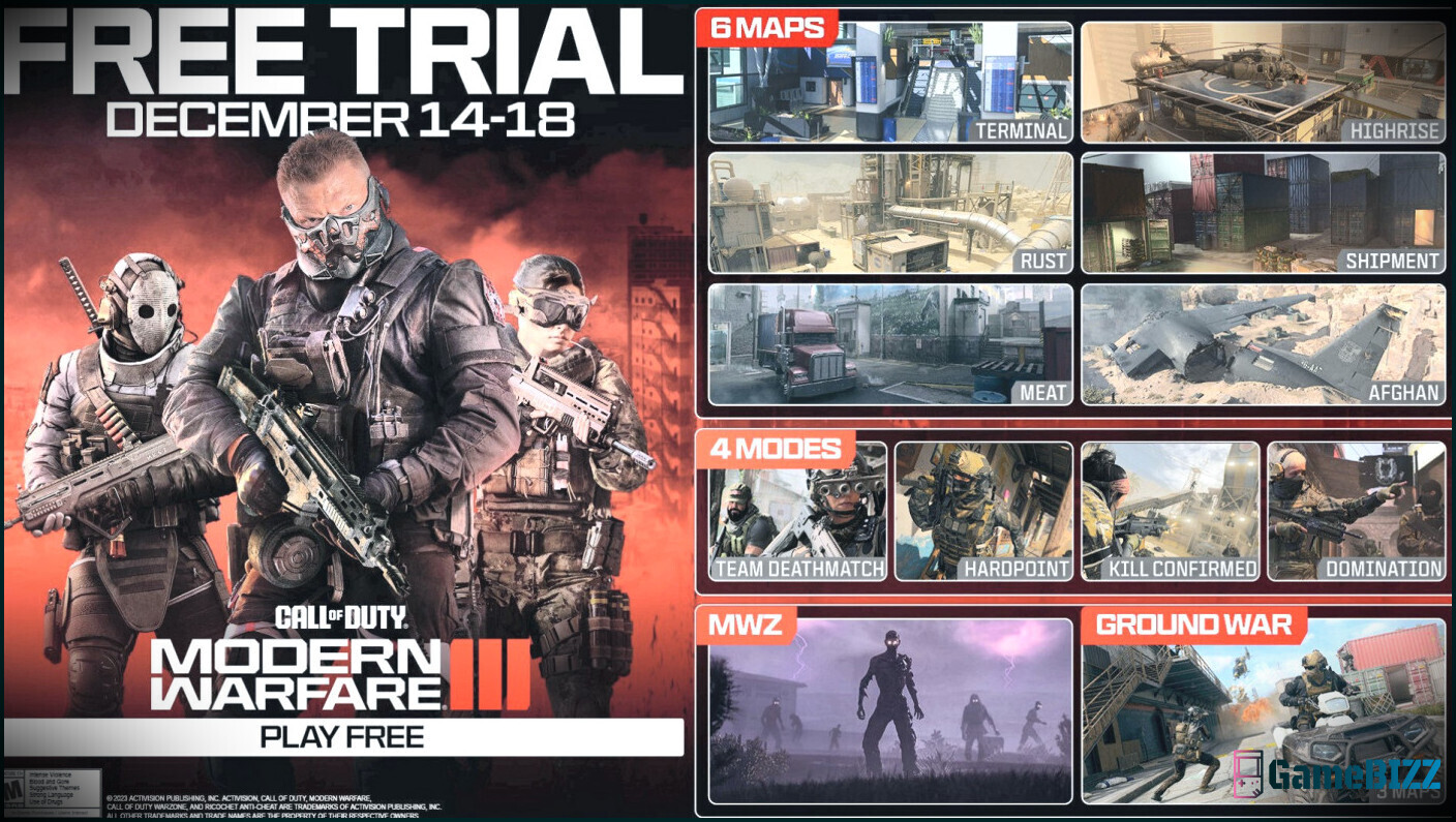 Modern Warfare 3 geht mit 30 Prozent Rabatt in sein kostenloses Multiplayer-Wochenende