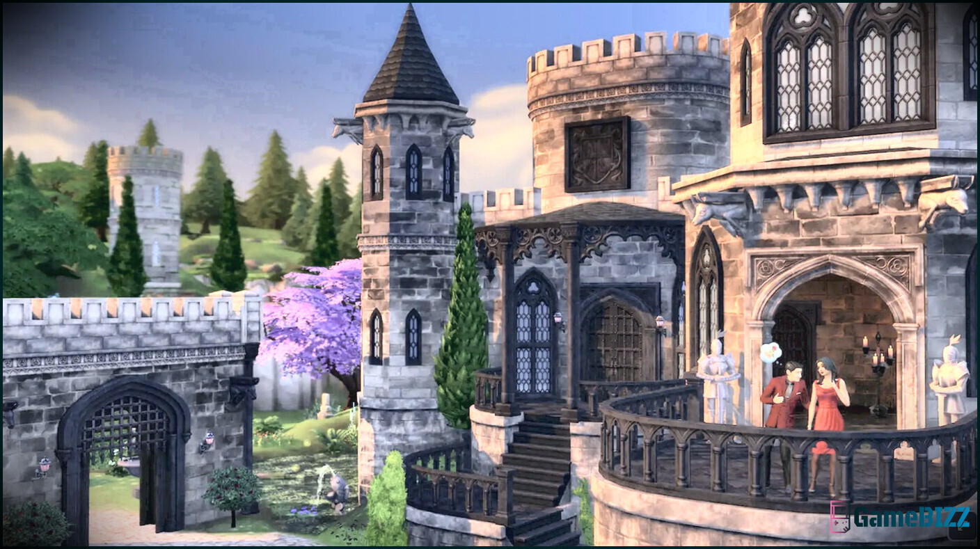 Die Sims 4 Medieval Castle DLC versehentlich auf EA App geleakt