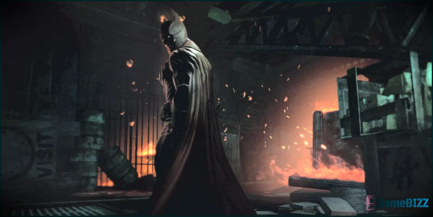Filmmaterial von gecanceltem Batman-Spiel, das sich in 