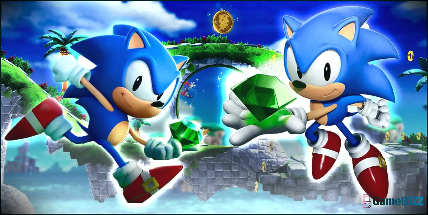 Jeder Artikel auf der Sonic The Hedgehog X IHOP Speisekarte als Sonic The Hedgehog Spiel