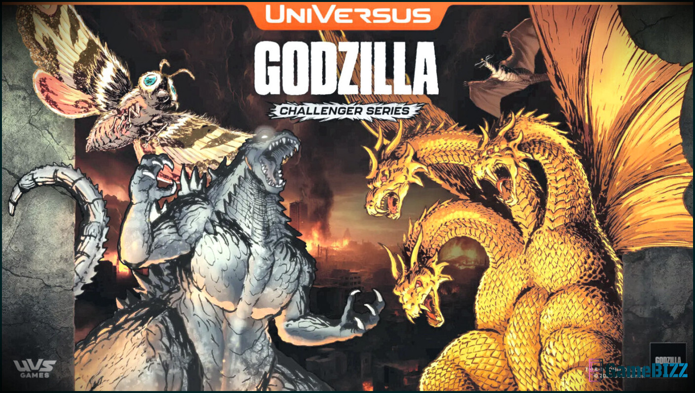 EXKLUSIV: Godzilla und Mothra stürmen in UniVersus mit dem Godzilla Challenger Series Deck