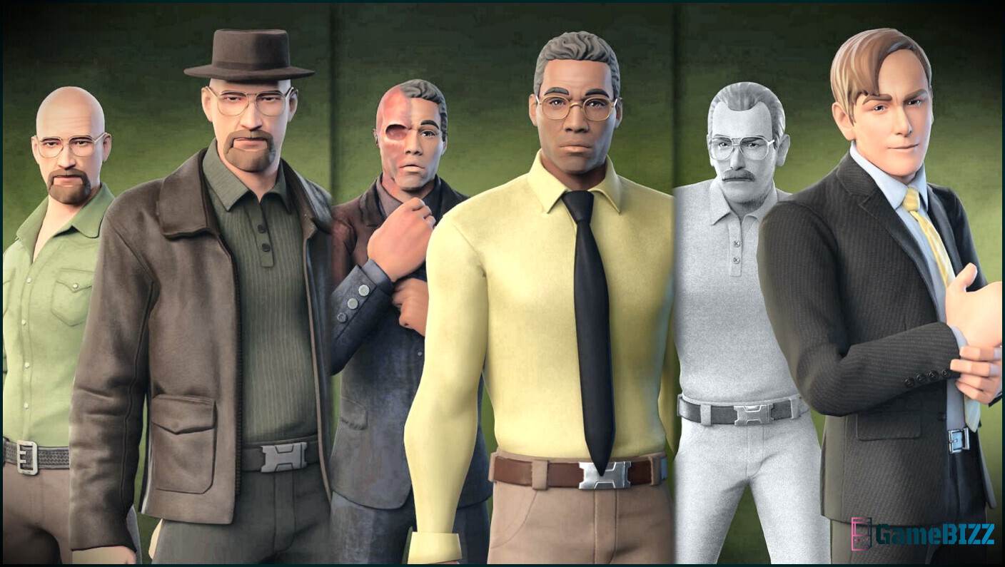 Fortnite-Charakterübersicht deutet auf Breaking Bad, Five Nights At Freddy hin's und GTA San Andreas Kollaborationen