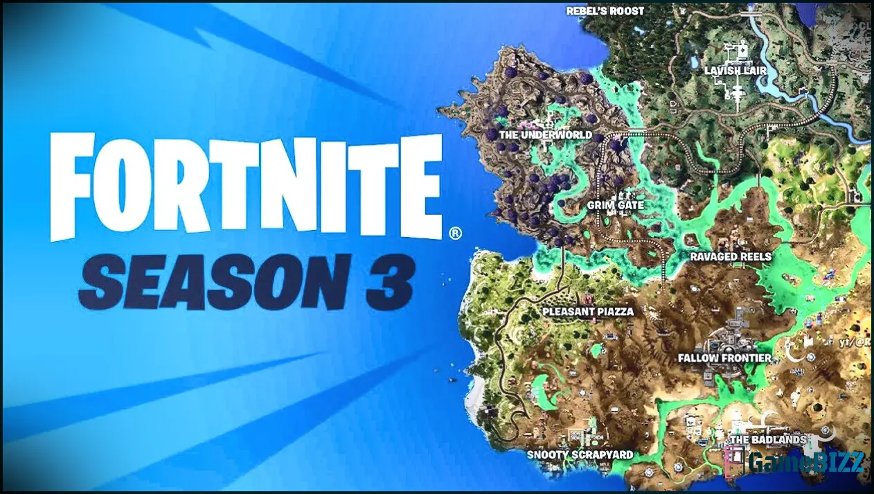 Fortnite Kapitel 5, Saison 3 Karte enthüllt