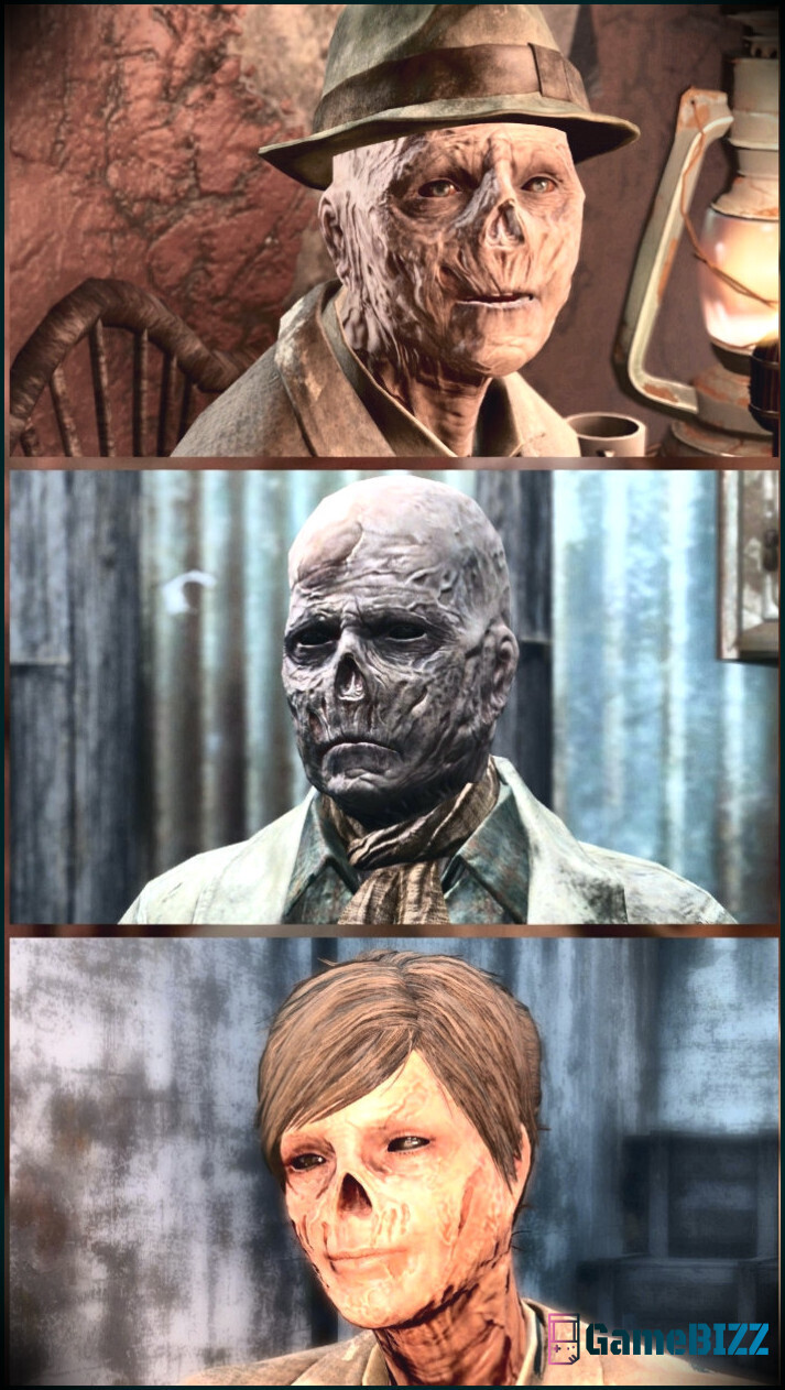 Ich kann Fallout's Ghouls mit Nasen nicht übersehen