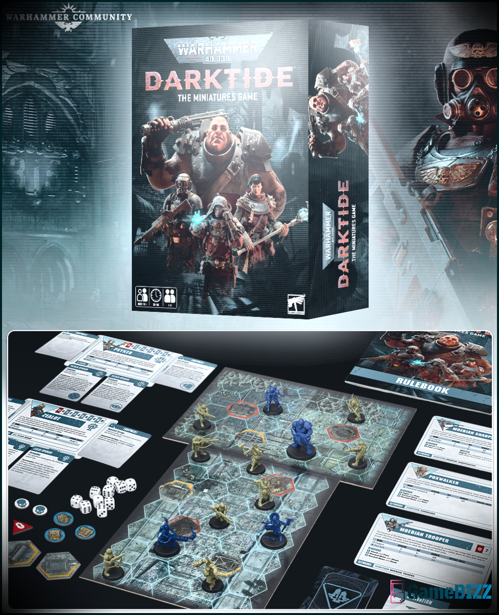 Warhammer 40.000: Darktide - Das Miniaturenspiel im Test: Einfach, aber wirkungsvoll