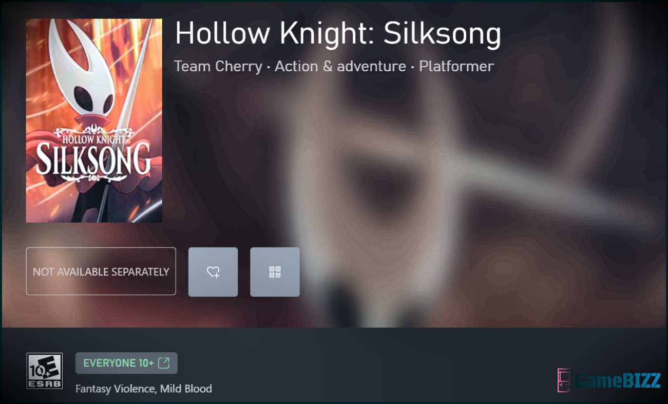 Xbox Store behauptet, dass Hollow Knight: Silksong erscheint im Jahr 9998