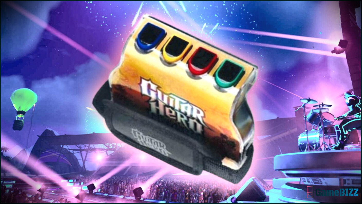 Fortnite-Fan bringt Guitar Hero DS-Peripheriegerät im Festival zum Laufen