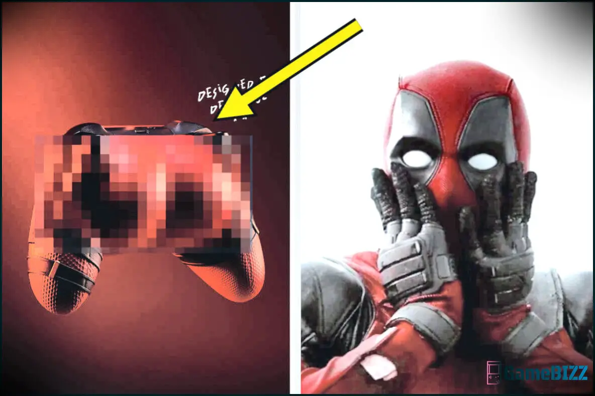 Der virale Deadpool-Controller's Hintern ist magnetisch