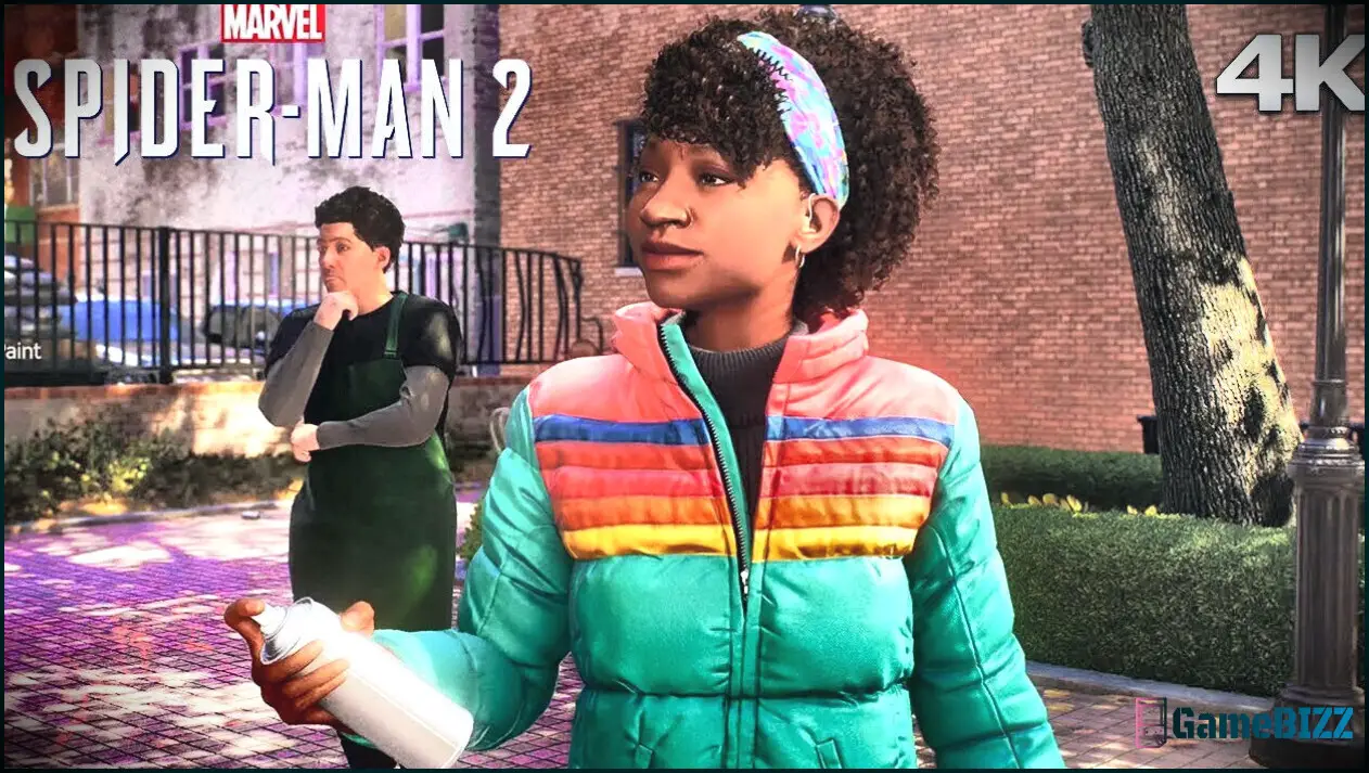 Spider-Man 2's Hailey Side Quest war eine der letzten Missionen, die dem Spiel hinzugefügt wurden