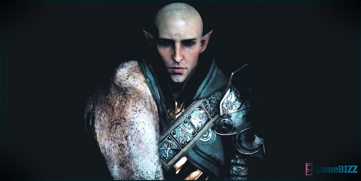 Solas ist kahl, weil er's alt nach Dragon Age: Die Schleierwache'Artbook