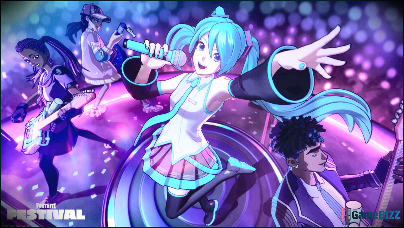 Hatsune Miku und lokaler Multiplayer kommen diese Woche zum Fortnite Festival